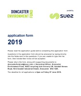 DoncasterEnvironmentFund ApplicationForm 1904