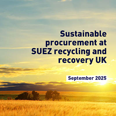 Sustainable procurement report