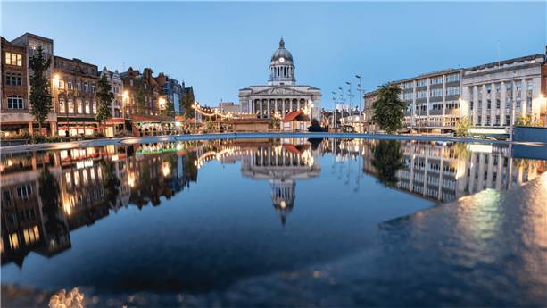 Nottingham city centre - Commercial waste management