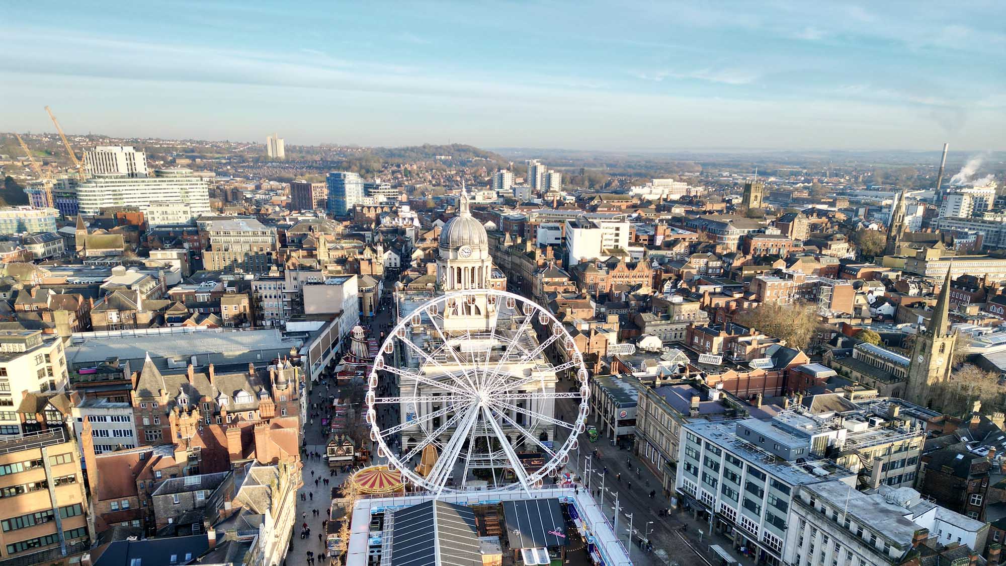 Nottingham skyline - Commercial waste management