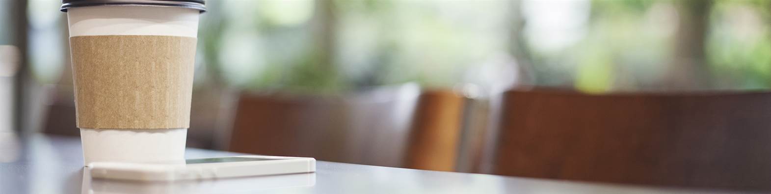 Disposable coffee cup