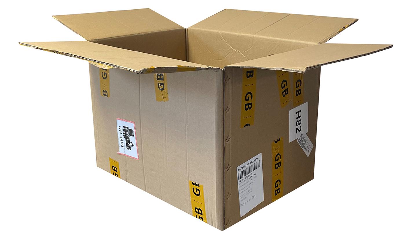 Sample box to be reused