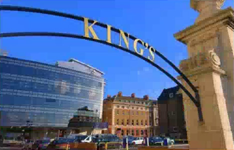 The entrance to King's College Hospital
