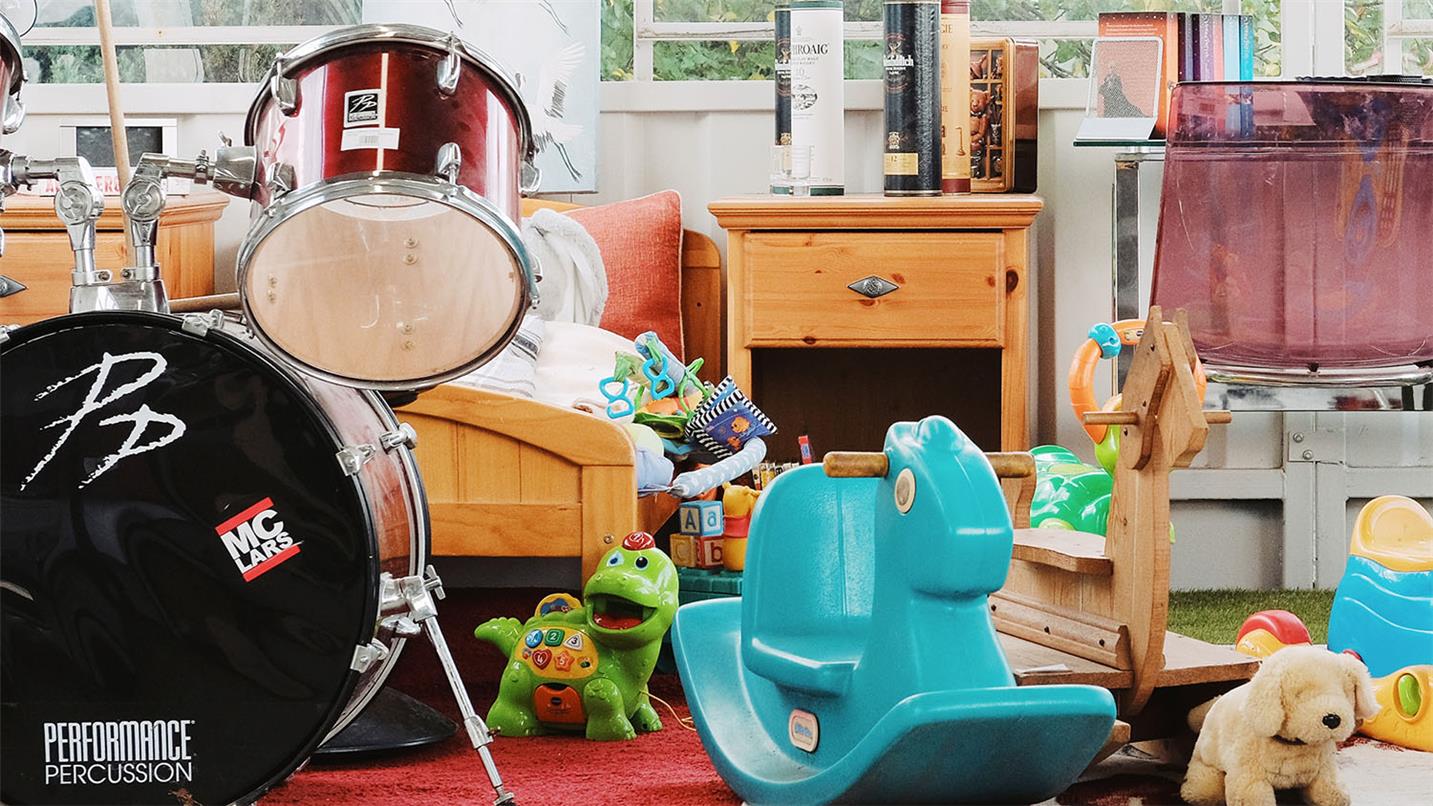 Interior of Manchester reuse shop UK