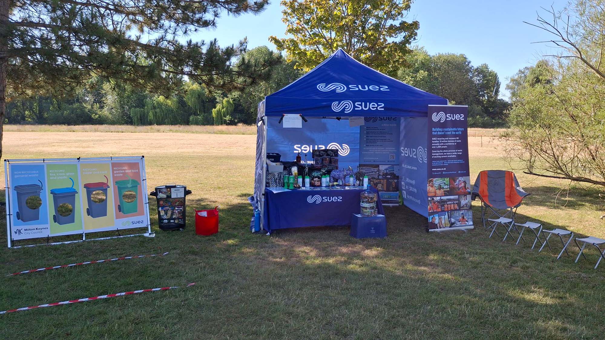 SUEZ participate in the 60th birthday celebrations of Emberton Country Park in Milton Keynes 