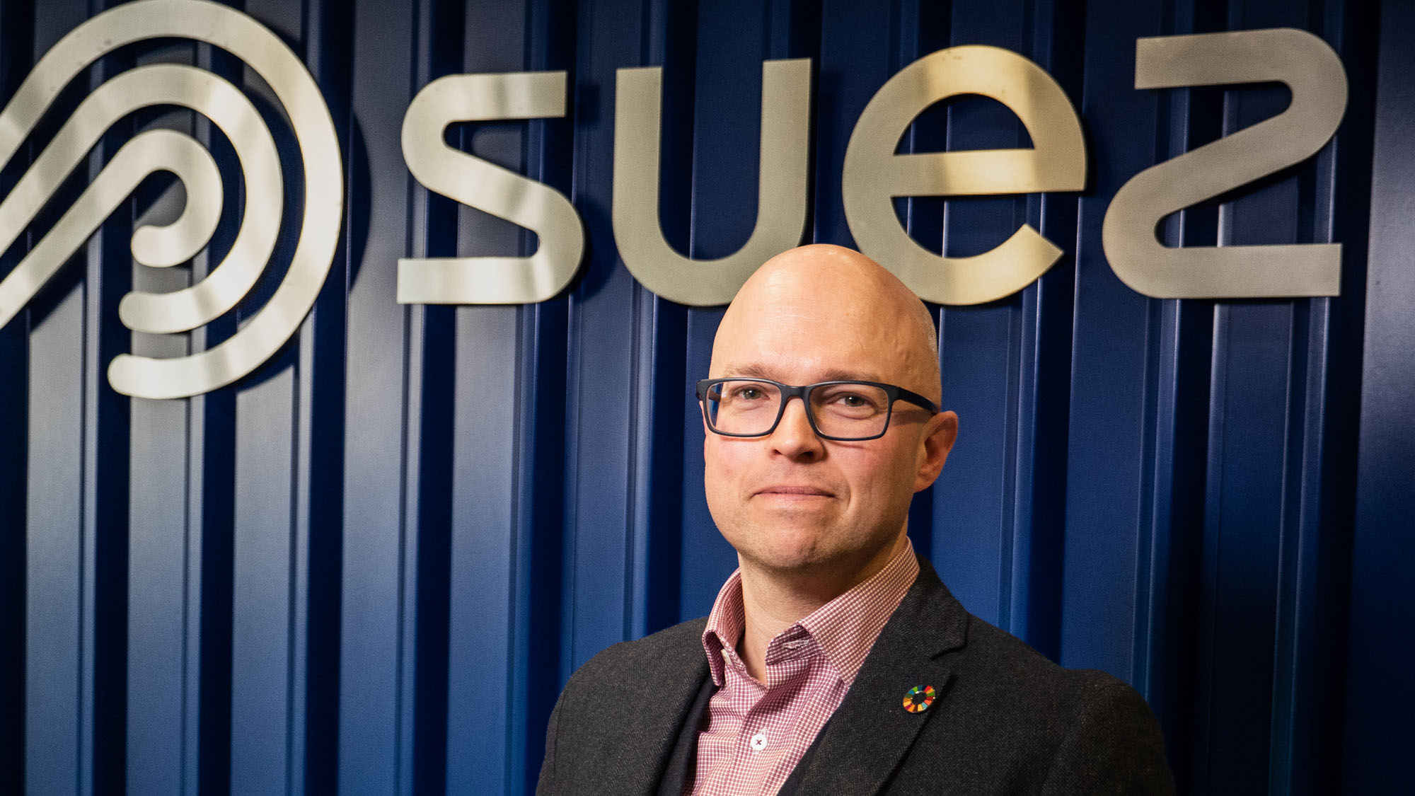 Dr Adam Read MBE at SUEZ House