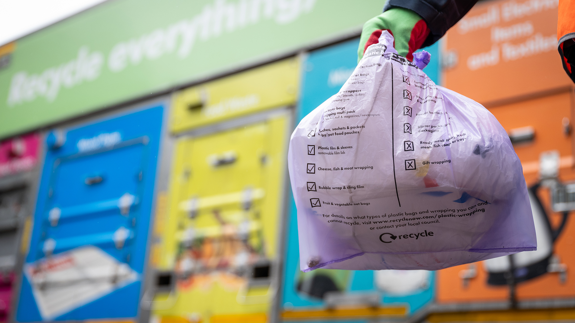 Flexible plastic packaging collection