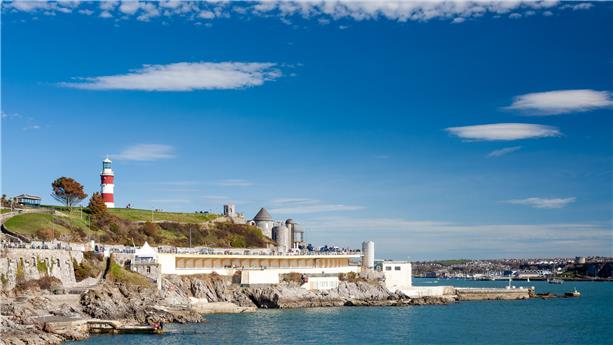 The Hoe in Plymouth, Devon