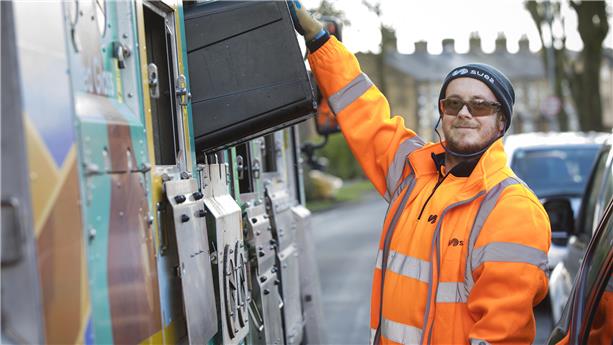 Municipal recycling collection