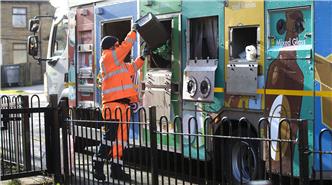 Municipal recycling collection