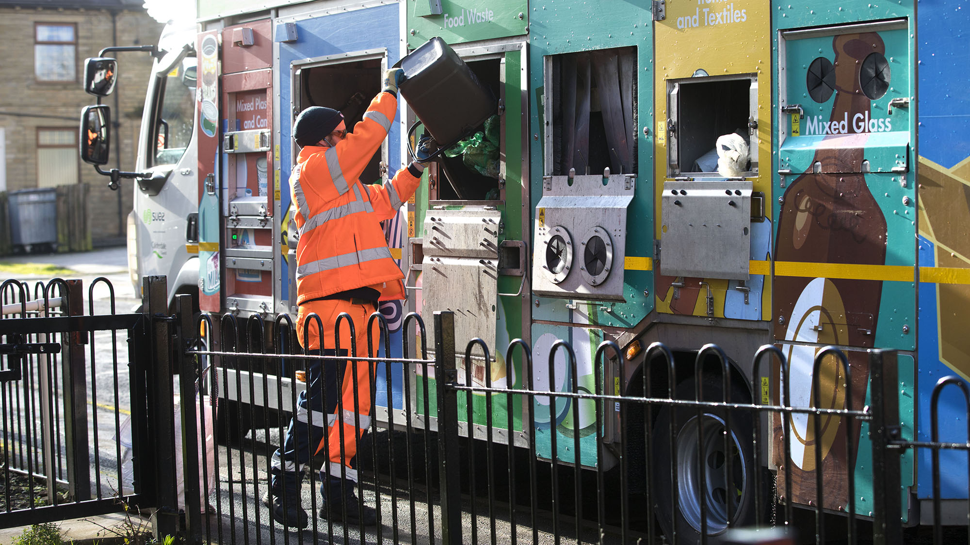 Municipal recycling collection