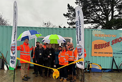 Kernow reuse shop opening at Falmouth