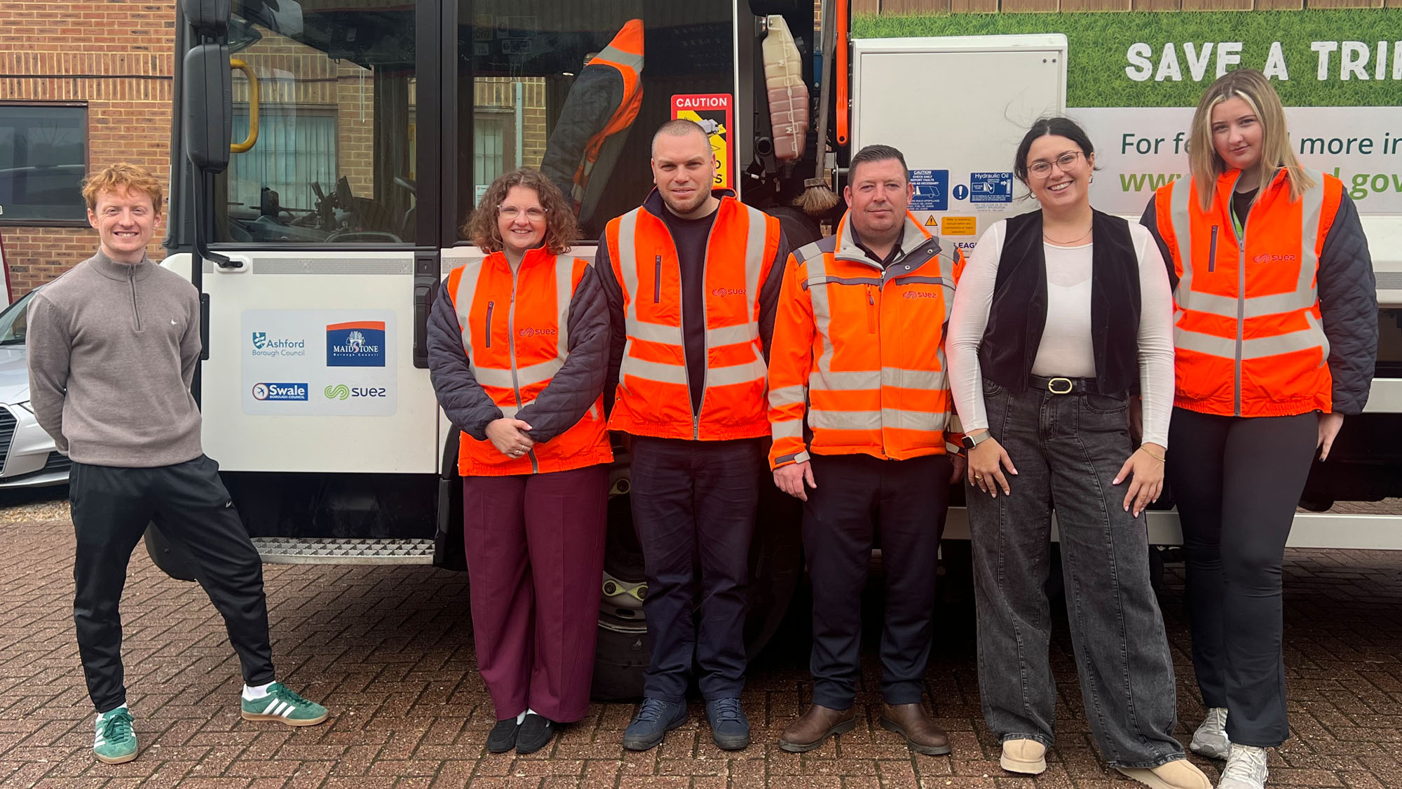 Mid Kent SUEZ staff at Give a Gift fundraising