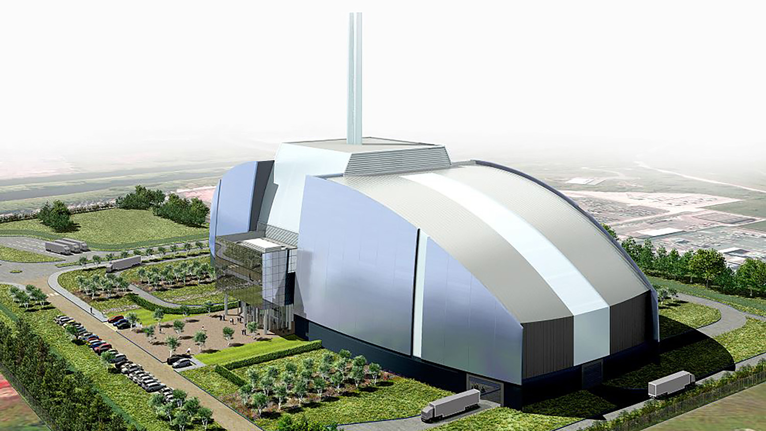 Computer-generated graphic of Skelton Grange