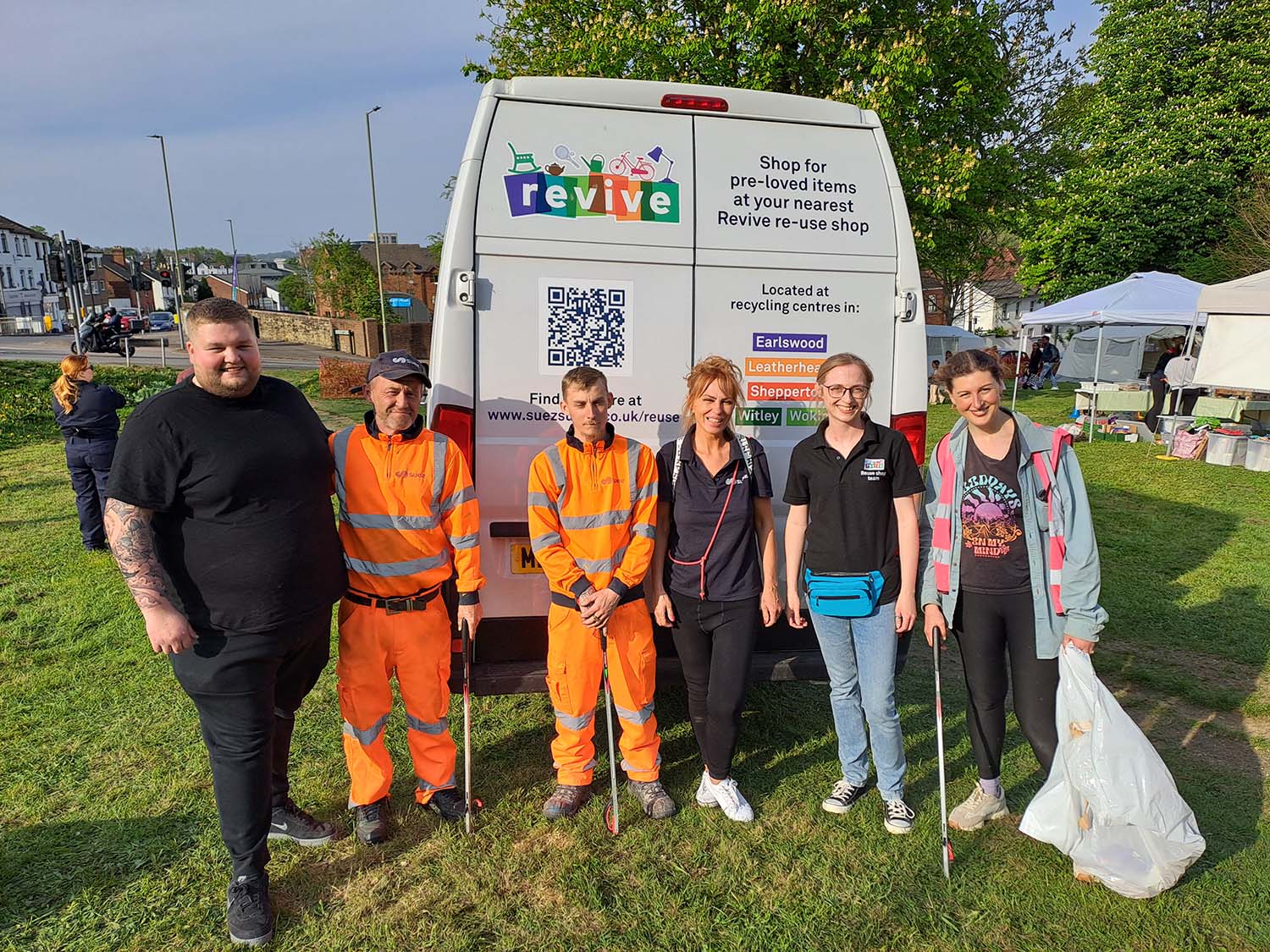 SUEZ staff at Earlswood Carnival