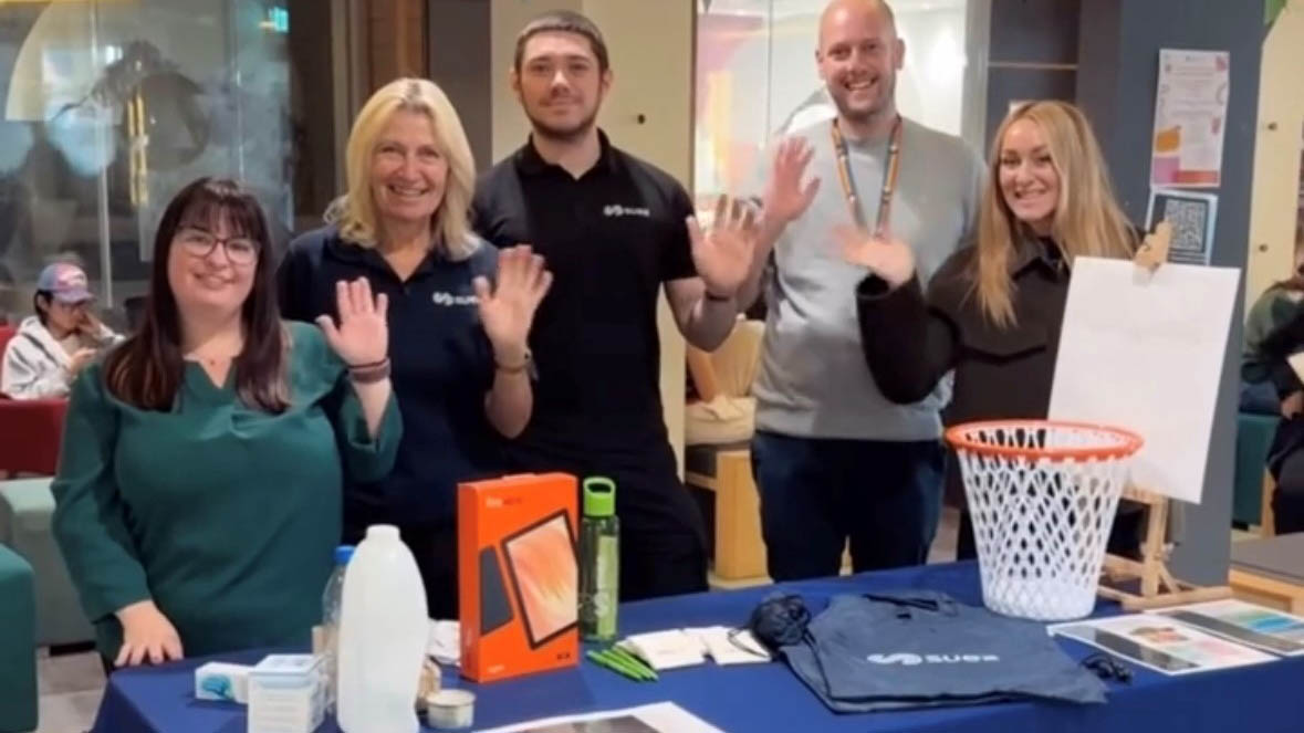 SUEZ staff at Liverpool university