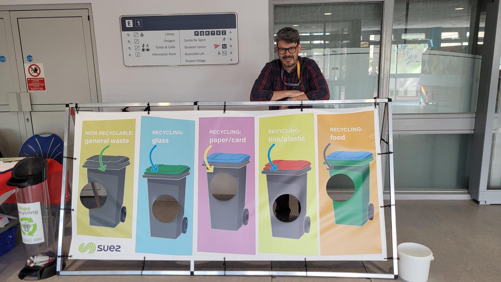 SUEZ bean bag sustainability game