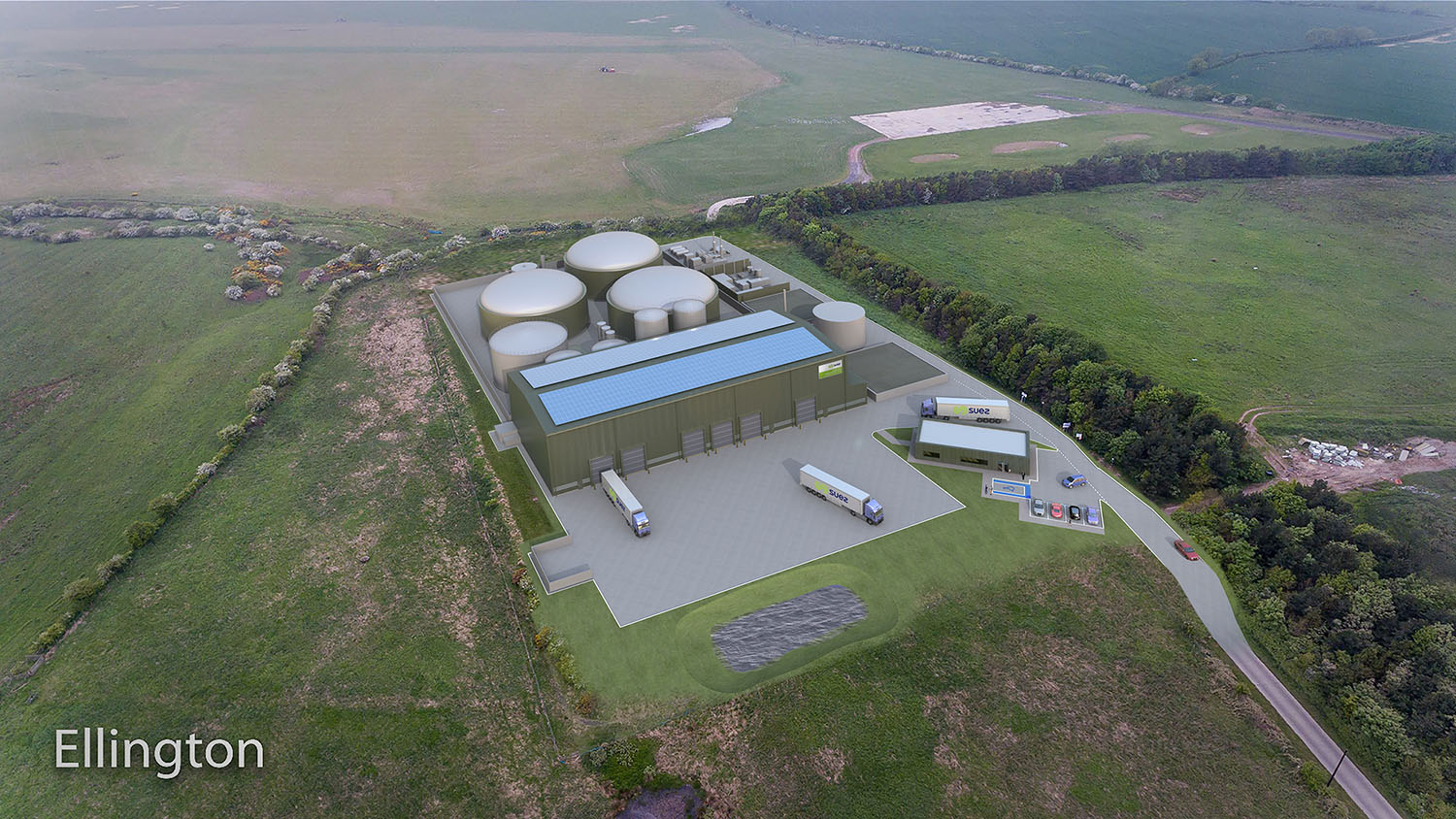 Computer-generated graphic of Ellington AD 