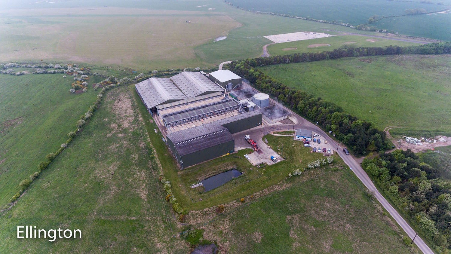 Aerial photo of Ellington IVC