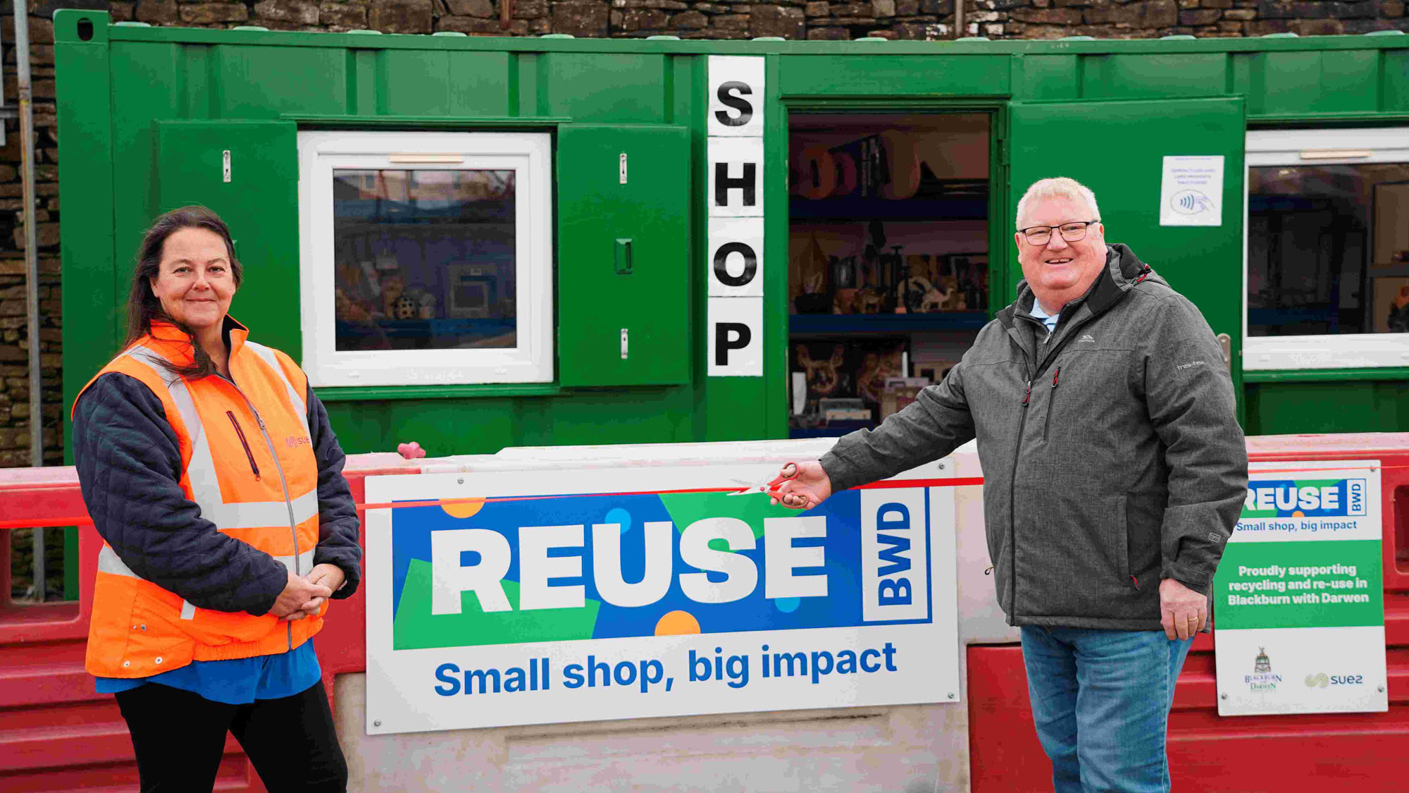 Opening of new Reuse Shop in Blackburn