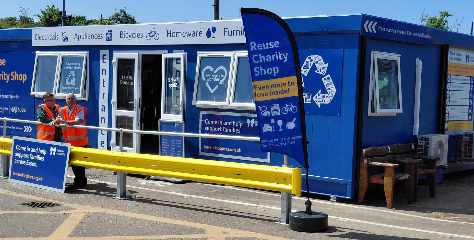 Reuse Shop at Stock Road HWRC in Southend