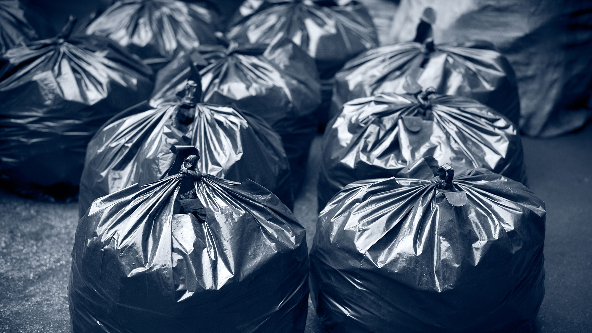 Black bin bags