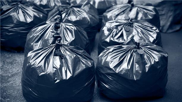 Black bin bags