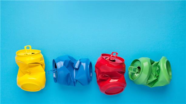 Coloured cans