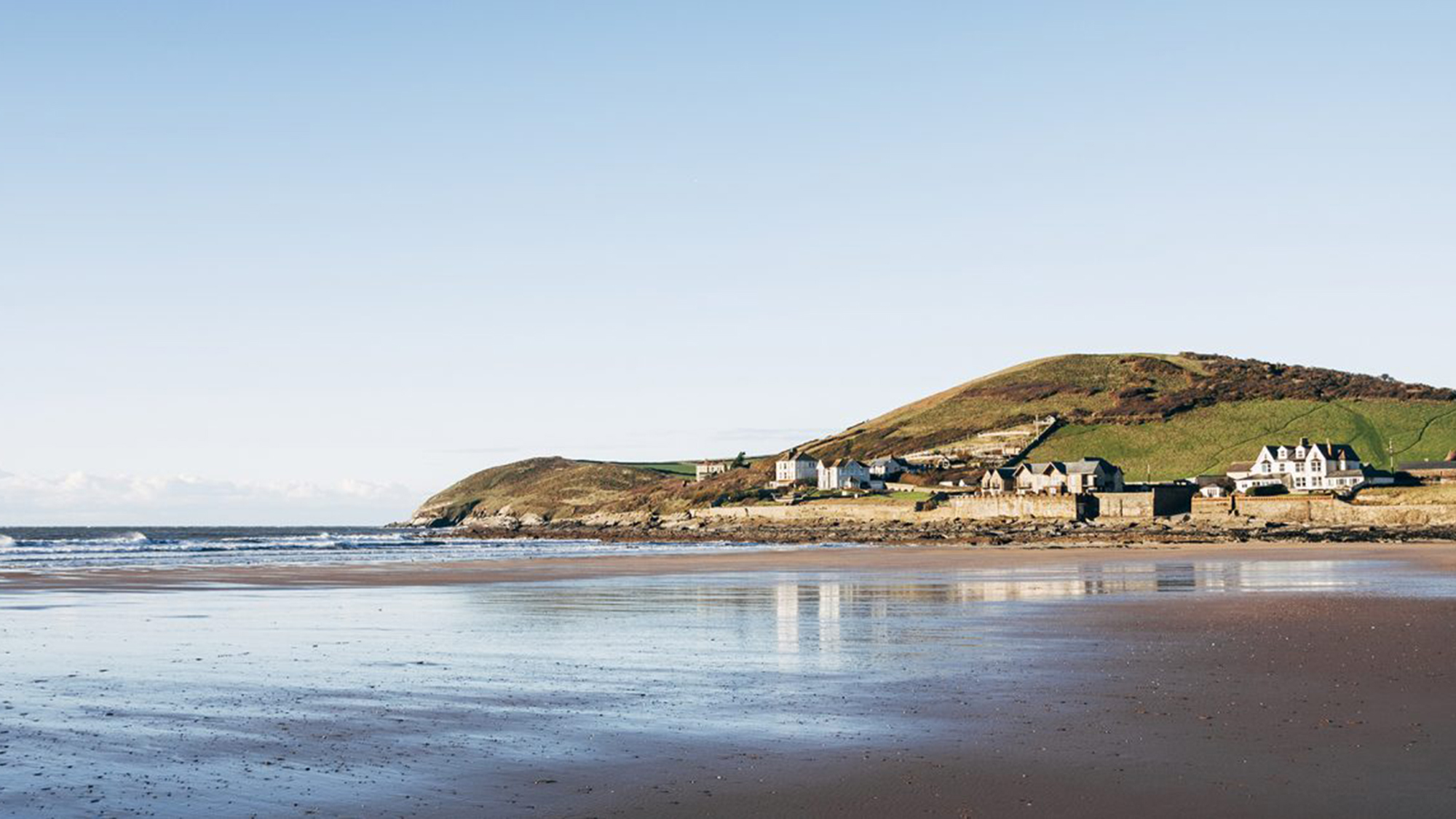 Croyde beach on the coast of North Devon