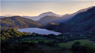 Wales Llyn Gwynant Snowdonia
