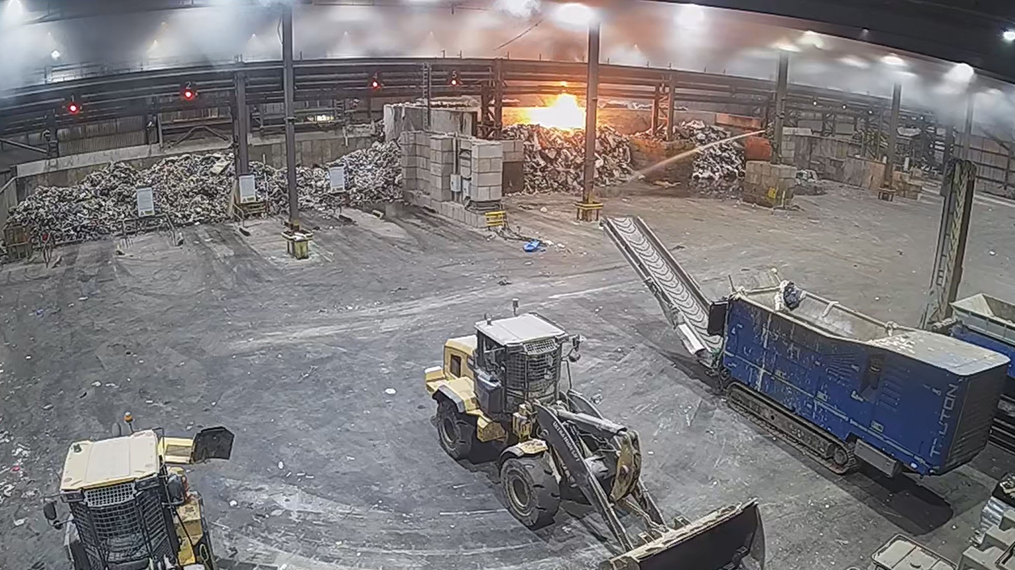 Fire at RTLS Kirkby 2024