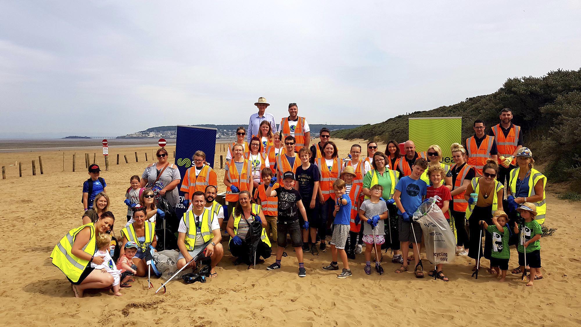 #SUEZ4Ocean beach clean up July 2018